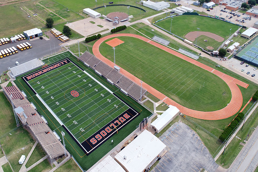 Burkburnett ISD Running Track | Paragon Sports