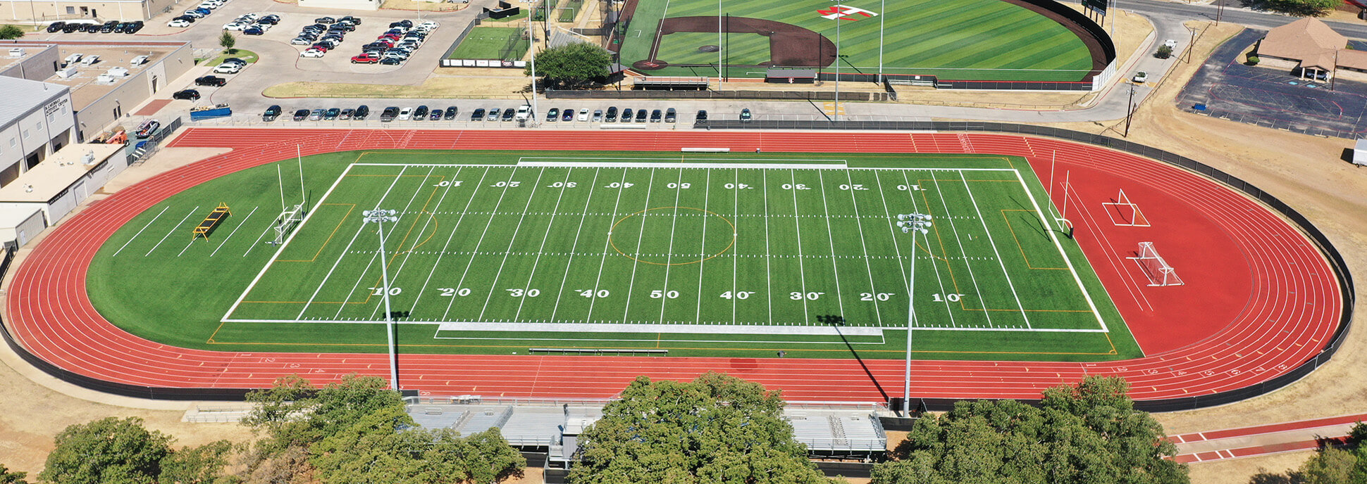 Trinity High School Football Field Paragon Sports Constructors