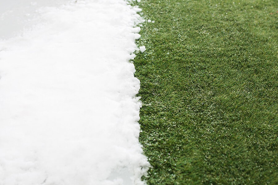 How to Remove Snow & Ice from Synthetic Turf Fields - PSC