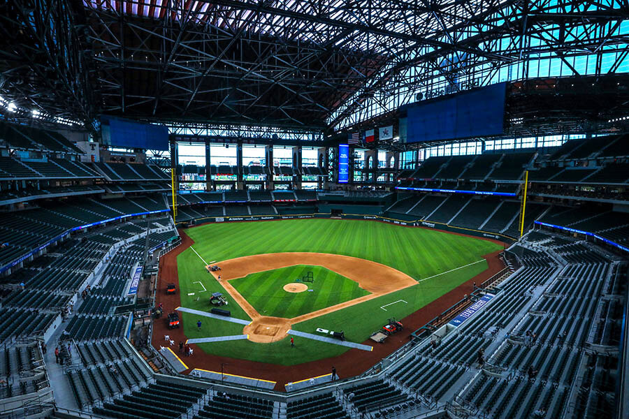 rangers baseball field